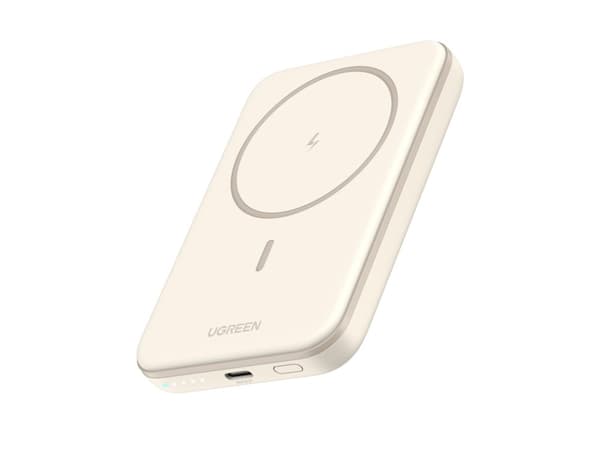 Ugreen 25207, 5000 mAh, Trådløs lading, 3,7 V, Sort