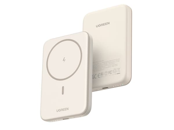 Ugreen 25207, 5000 mAh, Trådløs lading, 3,7 V, Sort