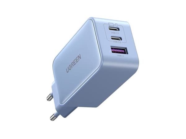 Ugreen Nexode RG 65W 3-Port GaN, Innendørs, AC, Rosa