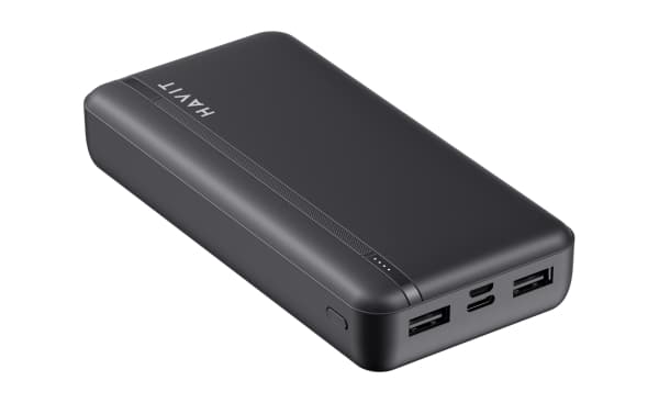 Havit Batterien / Akkus, 20000 mAh, Litium-Ion (Li-Ion), Svart