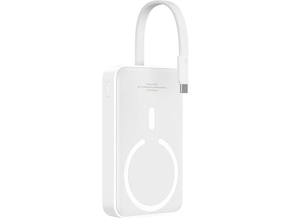 Baseus Mini 10000mAh 30W Magnetic Powerbank (hvit) Bayern Edition