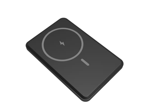 eSTUFF ES641100, 5000 mAh, Trådløs lading, 20 W, Sort