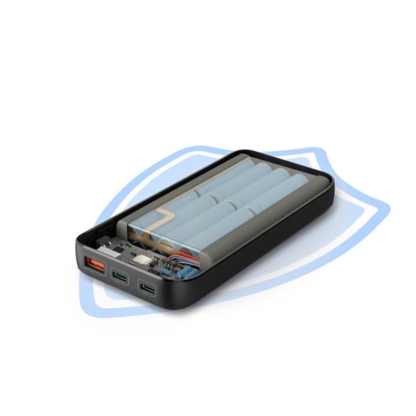 Hama Powerbank Pd 10000mah 2xUSB-C+1xUSB-A Antracit