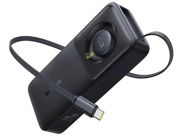 Baseus Free2Pull Powerbank 10000mAh Sort