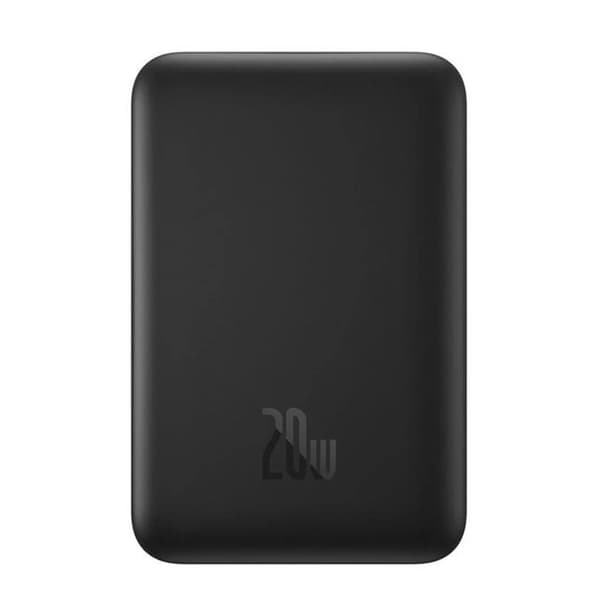 Baseus 10000 mAh Powerbank med trådløs opladning 20W Sort