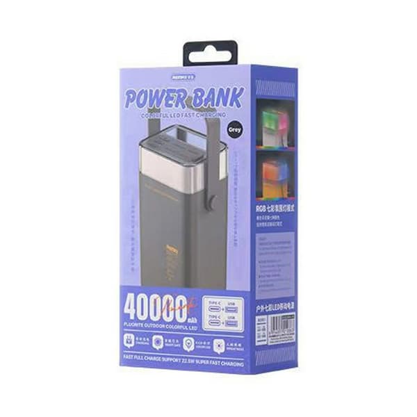 REMAX RPP-596 40000mAh Hurtigopladende Powerbank 20W 22.5W
