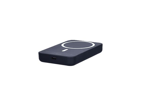 Solight SSPB01, 5000 mAh, Trådlös laddning, 15 W, Svart