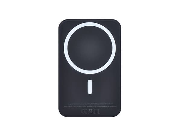Solight SSPB01, 5000 mAh, Trådlös laddning, 15 W, Svart Svart