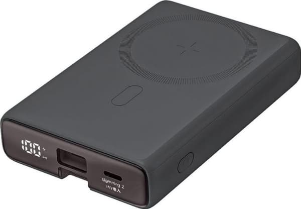 Joyroom JR-PBM01 Magnetic Power Bank med stativ, 20W, 10000mA (svart)