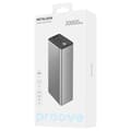 Miniatyrbild 2 av 2: Proove Powerbank 30000mAh 65W MetalSkin - Grå