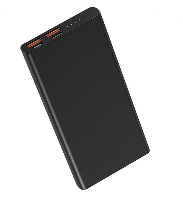 Powerbank 20000mAh 22,5W PD hurtiglading med digitalt display, svart