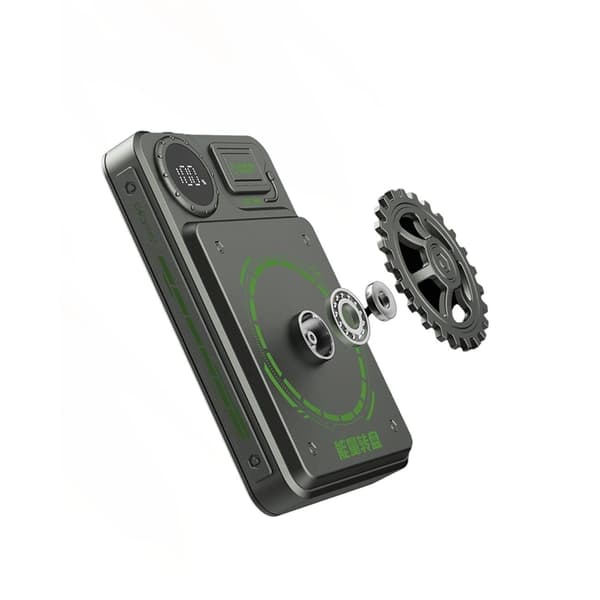 Dudao Powerbank 10000mAh 22.5W USB-A/USB-C - Grå