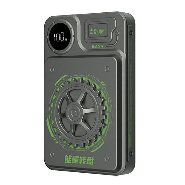 Dudao Powerbank 10000mAh 22.5W USB-A/USB-C - Grå