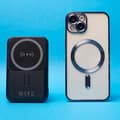 Miniatyrbild 2 av 8: Forever Trådlös Powerbank 10000 mAh 22.5W PD QC MagSafe Svart