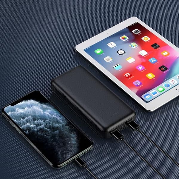 VEGER Powerbank 20000 mAh 2A A20 - Svart