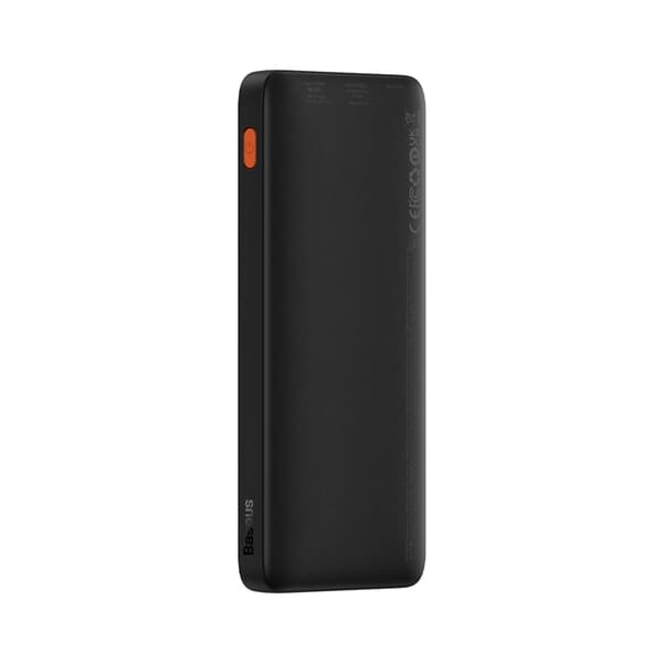 Baseus Powerbank 10000 mAh 20W Med USB-A Till USB-C Kabel - Svart