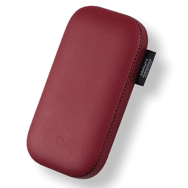 Lexon Trådlös PowerBank 5000mAh med Bluetooth-Högtalare - Röd