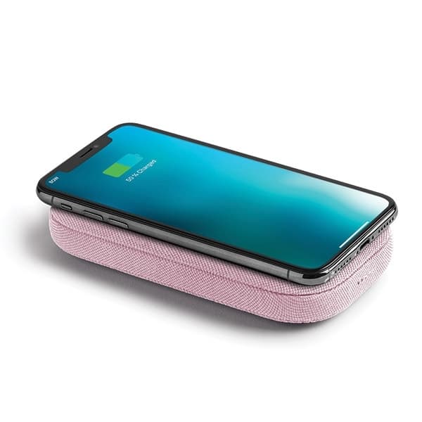Lexon Trådlös PowerBank 5000mAh med Bluetooth-Högtalare - Rosa