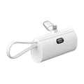 Miniatyrbild 1 av 7: Forcell Powerbank 5000 mAh Lightning PD 20W F5K3 F-ENERGY - Vit