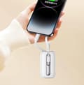 Miniatyrbild 9 av 11: Joyroom Mini Powerbank 10000mAh 22.5W Colorful Series - Vit