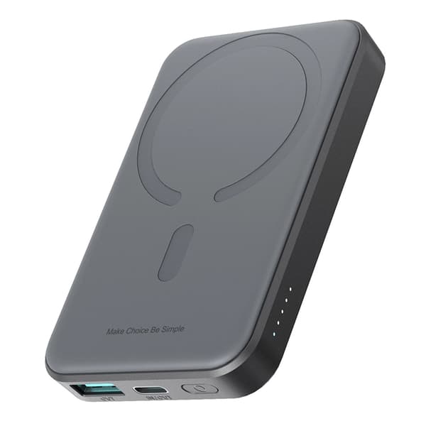 Joyroom Mini Magnetisk Trådlös Powerbank 5000mAh 20W - Svart