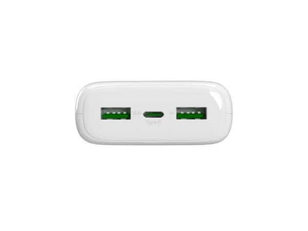 PURO PUFCBB200P3WHI, 20 000 mAh, 22,5 W, Hvid
