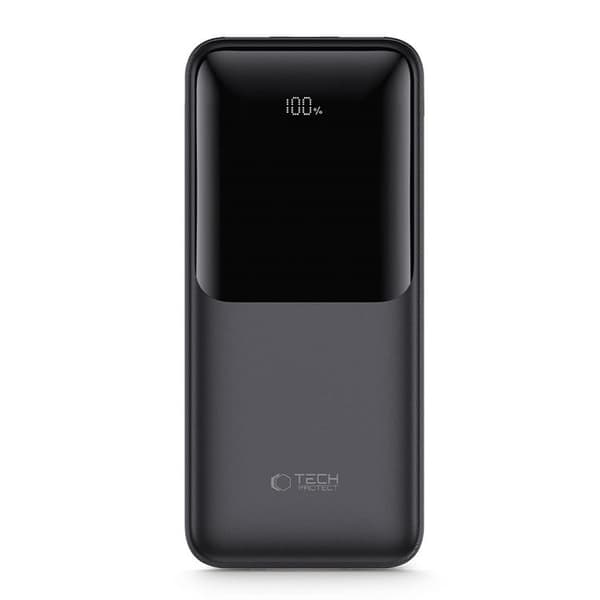 Tech-Protect Powerbank 20000mAh 22.5W - Svart