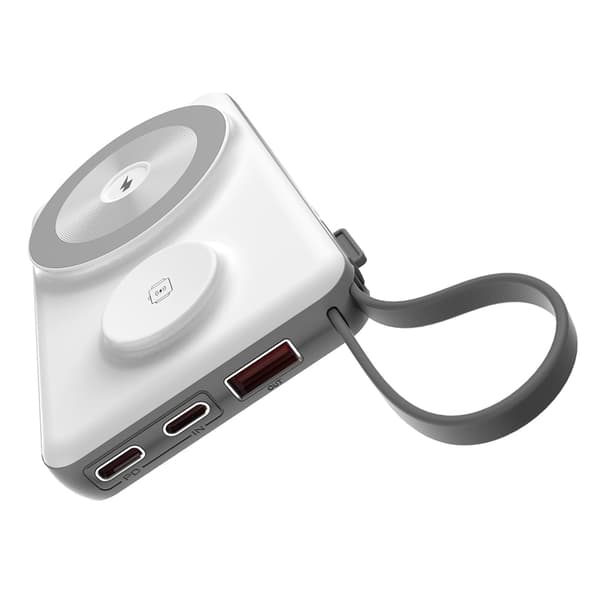 Choetech MagSafe Powerbank 10000mAh med Trådlös Laddare för Apple Watch/iPhone
