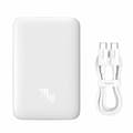 Miniatyrbild 1 av 11: Baseus Magsafe Mini Powerbank 10000mAh USB-C PD 20W - Vit
