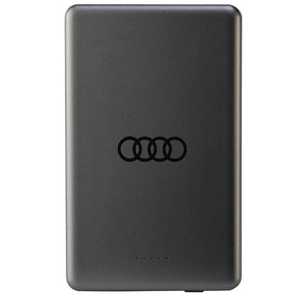 Audi Trådlös Magsafe Powerbank 5000mAh 15W Big Logo