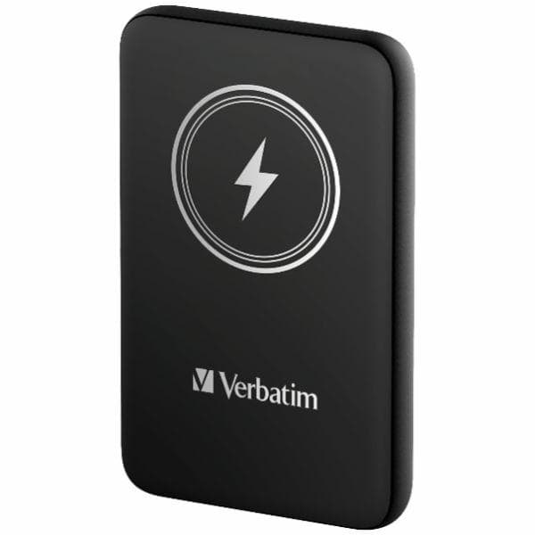 Verbatim Magnetisk Trådlös Powerbank 10000mAh 15W - Svart
