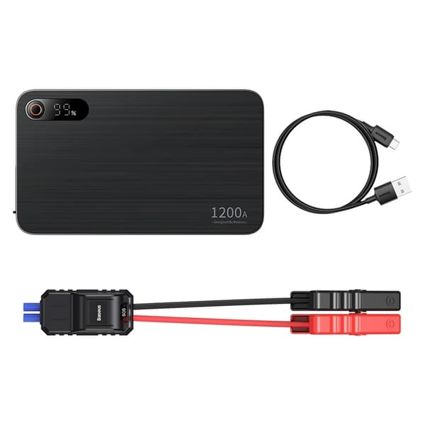 Baseus Powerbank Jump Starter 1200A Super Energy Pro Plus - Svart