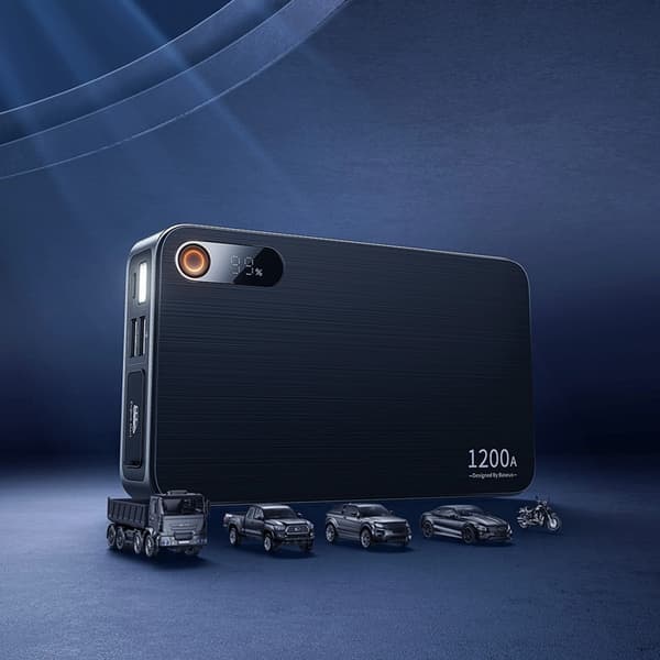 Baseus Powerbank Jump Starter 1200A Super Energy Pro Plus - Svart
