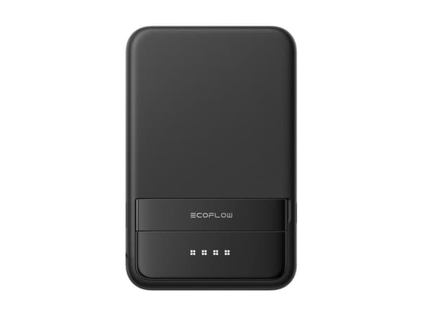 EcoFlow RAPID - Trådløs nødlader - magnetisk - 5000 mAh - 18.5 Wh - 30 watt - PD 3.0 (24 pin USB-C) - svart - Europa