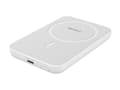 Pikkukuva 1 / 5: DELTACO PB-Q1006 - Powerbank - magneetti, jopa 15W langaton lataus - 5000 mAh - 19.25 Wh - 20 Watt (24 pin USB-C) - hvid