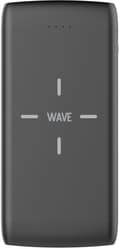 Miniatyrbilde 1 av 3: Wave QiPower reservestrømforsyning, 10 000 mAh, svart