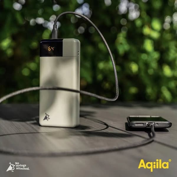 Aqiila Powerbird B20M Powerbank 20000 mAh LiPo USB-A, USB-C® Moosgrün (AQPBPBIB5MGR048)