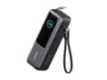 Miniatyrbild 1 av 2: ANKER PowerBank 25.000mAh 165W 3x 100W USB-C 1x USB-A med Smart Display två integrerade laddningskablar svart