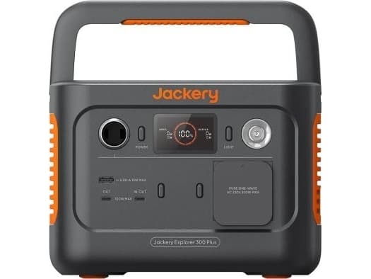 POWER STATION EXPLORER 300PLS/288WH 21-0001-000010 JACKERY musta, Oranssi