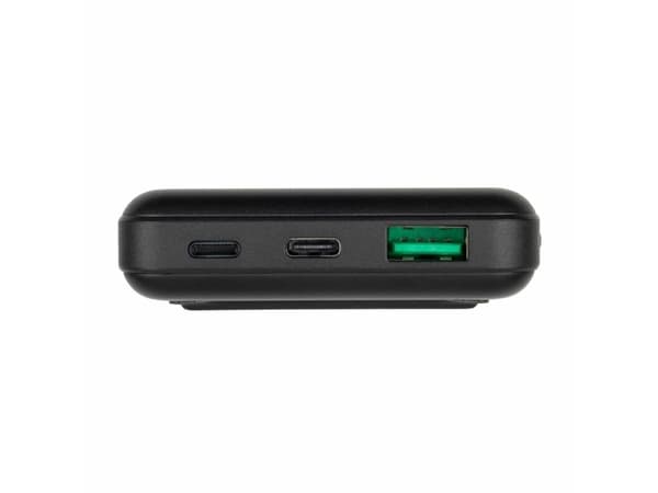 Rivacase VA2604, 10000 mAh, Litium Polymer (LiPo), Quick Charge 3.0, Trådlös laddning, 3,7 V, Svart