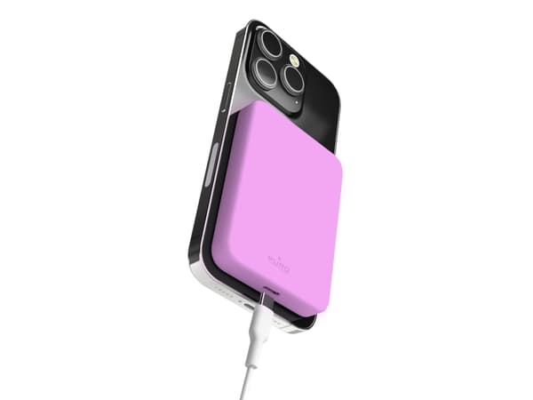 PURO PUFCBB40P2MAGPINK, 4200 mAh, Lithium Polymer (LiPo), Trådløs lading, 3,7 V, Rosa