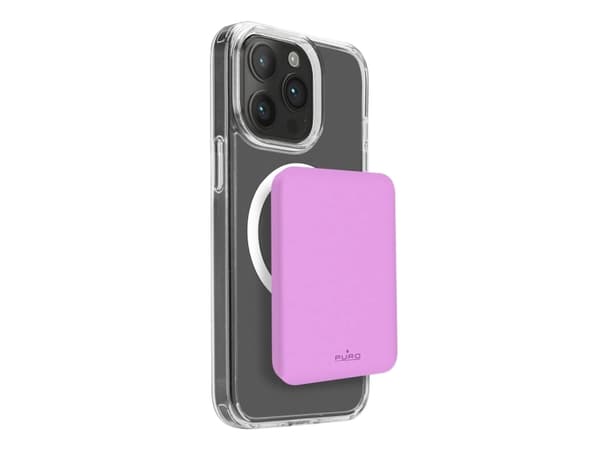 PURO PUFCBB40P2MAGPINK, 4200 mAh, Lithium Polymer (LiPo), Trådløs lading, 3,7 V, Rosa