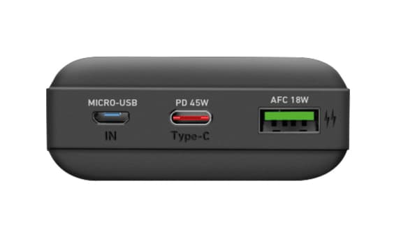 Powerbank SBS TTBB20000PD20K 20000 mAh 20W PD USB-C, USB-A, Micro-USB - svart