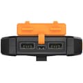 Miniatyrbilde 5 av 9: LogiLink PowerBank 6.000 mAh 10W Solcell Svart/Orange