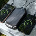 Miniatyrbilde 1 av 2: MikaMax QI Solar Powerbank 20.000 MAH