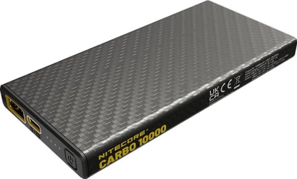 Nitecore CARBO 10000 power bank Lithium-Ion (Li-Ion) 10000 mAh Grey