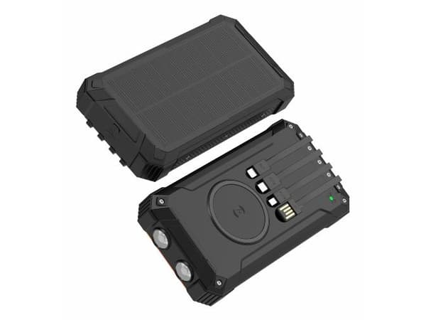 Denver 117140100090, 20000 mAh, Trådløs lading, Sort