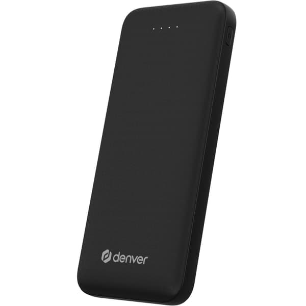 Denver PowerBank 10.000 mAh 10W Svart Sort