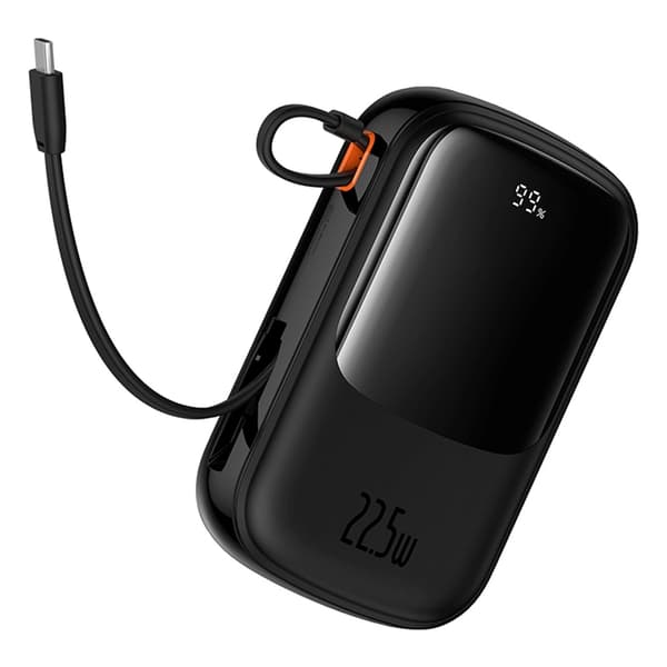 Baseus Powerbank 10000mAh 22.5W Qpow Pro Plus - Svart