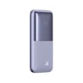Miniatyrbild 4 av 11: Baseus Powerbank Qpow 20000mAh 22.5W med Inbyggd USB-C Kabel - Vit